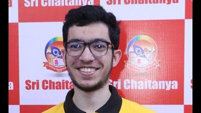 Vedant Saini plans to join IIT Bombay for computer science engineering. (HT)