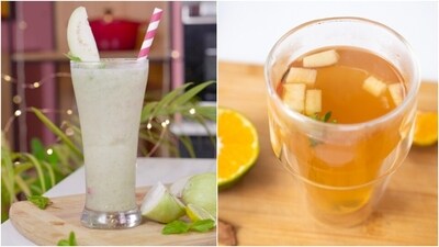 We have curated two recipes for making refreshing drinks at home that will help us to beat summer in style. (Kunal Kapur) We have curated two recipes for making refreshing drinks at home that will help us to beat summer in style. (Kunal Kapur)