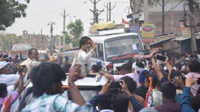 Elections will&nbsp;be held&nbsp;in Bhagalpur, Kishanganj, Katihar, Purnia and Banka parliamentary seats in Bihar on April 26. (Instagram/@nehasharmaofficial)