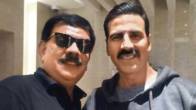 Filmmaker Priyadarshan with actor Akshay Kumar Filmmaker Priyadarshan with actor Akshay Kumar