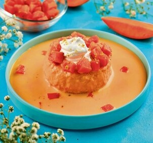 Smooth, creamy Mango tres leches makes for a perfect meal ender ( Sandeep Deshmukh) Smooth, creamy Mango tres leches makes for a perfect meal ender ( Sandeep Deshmukh)
