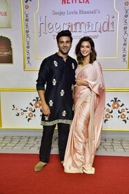 Pulkit Samrat and wife Kriti Kharbanda light up the red carpet Pulkit Samrat and wife Kriti Kharbanda light up the red carpet
