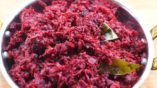 Beetroot Poriyal recipe(Pinterest)