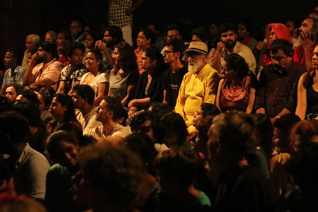 The audience. (Courtesy Adishakti Theatre) The audience. (Courtesy Adishakti Theatre)