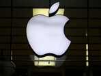 The Apple logo is illuminated at a store in the city center in Munich, Germany. The Apple logo is illuminated at a store in the city center in Munich, Germany.