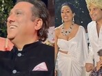 Govinda attended Krushna Abhishek's sister Arti Singh's wedding.