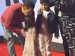 Salman Khan posed for clicks with his family on the red carpet at Ruslaan premiere. Salman Khan posed for clicks with his family on the red carpet at Ruslaan premiere.