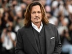 Johnny Depp at the Cannes Film Festival. (Photo by CHRISTOPHE SIMON / AFP)
