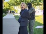 Cops arrest Emory University’s philosophy chair Noëlle McAfee for involvement in Gaza protest (@YAHYAATH296141/X) Cops arrest Emory University’s philosophy chair Noëlle McAfee for involvement in Gaza protest (@YAHYAATH296141/X)