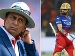 Sunil Gavaskar was not happy with Virat Kohli's strike-rate. Sunil Gavaskar was not happy with Virat Kohli's strike-rate.