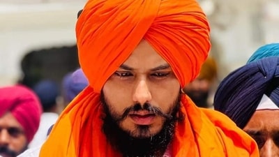 ‘Waris Punjab De’ outfit chief Amritpal Singh (File) ‘Waris Punjab De’ outfit chief Amritpal Singh (File)