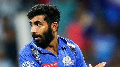 Mumbai Indians' Jasprit Bumrah during the match against Royal Challengers Bengaluru (IPL-X) Mumbai Indians' Jasprit Bumrah during the match against Royal Challengers Bengaluru (IPL-X)