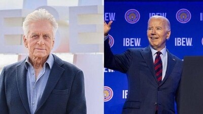 Addressing a fundraiser hosted by Hollywood couple Michael Douglas and Catherine Zeta-Jones on Thursday, the oldest-ever US President forgot the date of Capitol riots, NY POST reported. (X@ChrisDJackson) Addressing a fundraiser hosted by Hollywood couple Michael Douglas and Catherine Zeta-Jones on Thursday, the oldest-ever US President forgot the date of Capitol riots, NY POST reported. (X@ChrisDJackson)