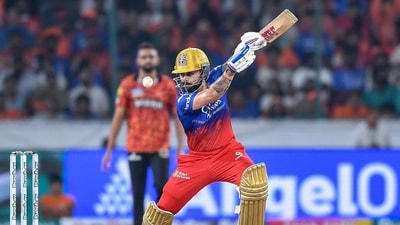 Royal Challengers Bengaluru's Virat Kohli plays a shot during the Indian Premier League (IPL) Twenty20 cricket match between Sunrisers Hyderabad and Royal Challengers Bengaluru (AFP) Royal Challengers Bengaluru's Virat Kohli plays a shot during the Indian Premier League (IPL) Twenty20 cricket match between Sunrisers Hyderabad and Royal Challengers Bengaluru (AFP)