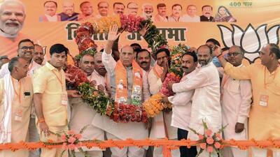 Defence minister Rajnath Singh is the BJP candidate from Lucknow which goes to polls in the fifth phase on May 20. (FILE PHOTO) Defence minister Rajnath Singh is the BJP candidate from Lucknow which goes to polls in the fifth phase on May 20. (FILE PHOTO)