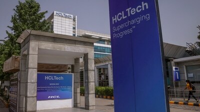 The services revenue of HCL Tech crossed  ₹1 lakh crore on run rate basis during the quarter under review. (REUTERS)