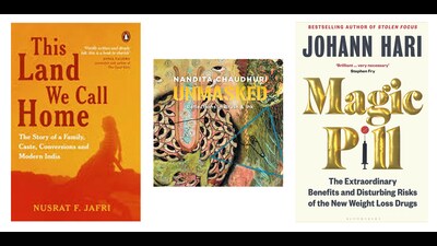 On the reading list this week is a memoir about multicultural identities and nation building, a book from a best selling author that looks at the pros and cons of new weight loss drugs, and a volume that presents the poetry and painting of British Asian artist Nandita Chaudhuri. (HT Team) On the reading list this week is a memoir about multicultural identities and nation building, a book from a best selling author that looks at the pros and cons of new weight loss drugs, and a volume that presents the poetry and painting of British Asian artist Nandita Chaudhuri. (HT Team)