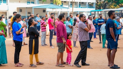 Given that, IMD scientists said it is best that voters take precautions when they venture out. (PTI)