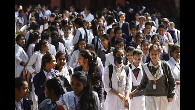 The new national curriculum framework (NCF) released last year proposed the students be given the option to write their board exams twice a year. (HT Archive)