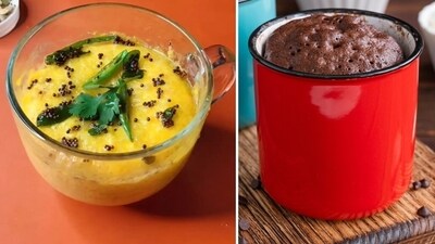 Deliciousness gets into a lil mug, making for hassle-free recipes (Mug dhokla (Shreya Joshi) ) Deliciousness gets into a lil mug, making for hassle-free recipes (Mug dhokla (Shreya Joshi) )