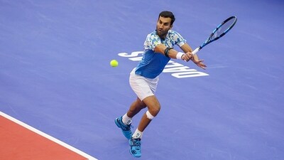 Yuki Bhambri in action earlier this year. (Getty) Yuki Bhambri in action earlier this year. (Getty)