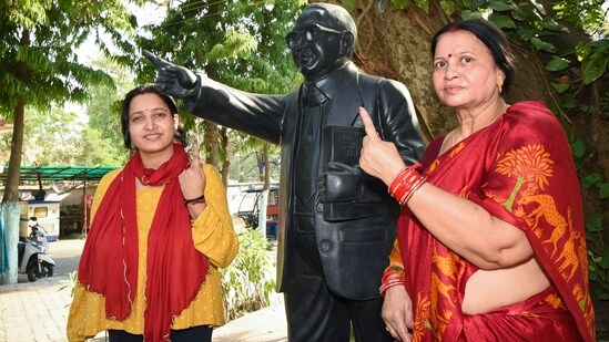 Notably, Kerala and Karnataka saw the highest number of constituencies going to polls, with all 20 seats in Kerala and 14 seats in Karnataka up for grabs.(PTI)