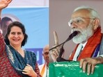 Priyanka Gandhi responded to PM Narendra Modi’s relentless attack on Congress over “wealth redistribution”.