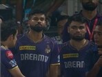 Gautam Gambhir fiercely argues with fourth umpire during KKR vs PBKS Gautam Gambhir fiercely argues with fourth umpire during KKR vs PBKS