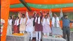 The strength of the 81-member Jharkhand assembly is set to reduce after the ongoing parliamentary elections in the country (HT Photo)