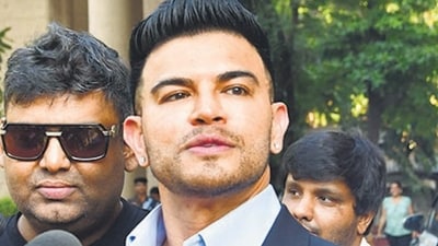 Actor Sahil Khan (Bhushan Koyande/HT Photo) Actor Sahil Khan (Bhushan Koyande/HT Photo)