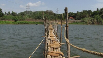The island village's plea for a bridge to connect it to the mainland has long gone unheard, despite repeated appeals. The island village's plea for a bridge to connect it to the mainland has long gone unheard, despite repeated appeals.