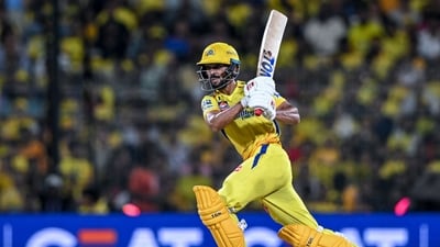Chennai Super Kings' captain Ruturaj Gaikwad plays a shot during the Indian Premier League (IPL) Twenty20 cricket match between Chennai Super Kings and Lucknow Super Giants at the MA Chidambaram Stadium (AFP) Chennai Super Kings' captain Ruturaj Gaikwad plays a shot during the Indian Premier League (IPL) Twenty20 cricket match between Chennai Super Kings and Lucknow Super Giants at the MA Chidambaram Stadium (AFP)