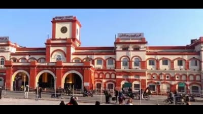 Gorakhpur railway station sees a daily footfall of around one lakh passengers (Sourced)
