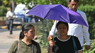 The IMD said Bengaluru Urban may get light rainfall between April 30 and May 3. (AFP) The IMD said Bengaluru Urban may get light rainfall between April 30 and May 3. (AFP)