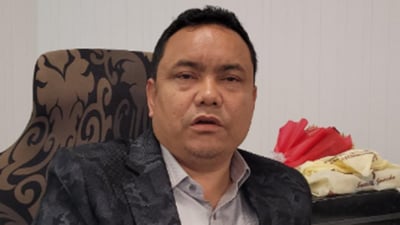 Meghalaya deputy chief minister Sniawbhalang Dhar (Twitter Photo) Meghalaya deputy chief minister Sniawbhalang Dhar (Twitter Photo)