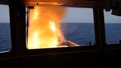 Yemen’s Houthi rebels have been firing barrage of drones and missiles targeting shipping in the Red Sea. (AP/File) Yemen’s Houthi rebels have been firing barrage of drones and missiles targeting shipping in the Red Sea. (AP/File)