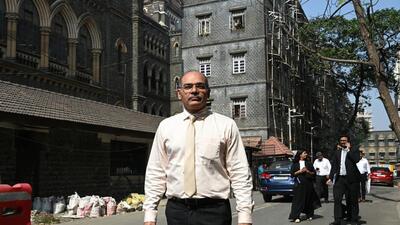 Mumbai, India. Jan 12, 2024. Gynaecologist Dr Nikhil Datar outside Bombay High Court on Friday. Datar who was among the first to notarise a living will, has filed a public interest litigation (PIL) in the high court regarding the poor response from the state government on the issue. Jan 12,2024. (Photo by Raju Shinde/HT Photo) Mumbai, India. Jan 12, 2024. Gynaecologist Dr Nikhil Datar outside Bombay High Court on Friday. Datar who was among the first to notarise a living will, has filed a public interest litigation (PIL) in the high court regarding the poor response from the state government on the issue. Jan 12,2024. (Photo by Raju Shinde/HT Photo)