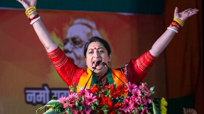 Union minister Smriti Irani (File) Union minister Smriti Irani (File)
