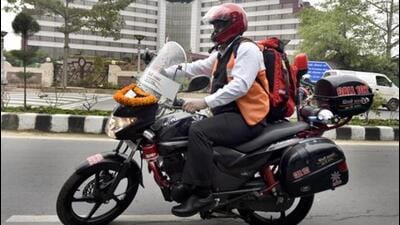 Ruby Hall Clinic Pune has launched ‘First Responder Bike Ambulance’ facility to provide rapid medical assistance to patients in critical emergencies within Pune and surrounding areas. ((PIC FOR REPRESENTATION)) Ruby Hall Clinic Pune has launched ‘First Responder Bike Ambulance’ facility to provide rapid medical assistance to patients in critical emergencies within Pune and surrounding areas. ((PIC FOR REPRESENTATION))