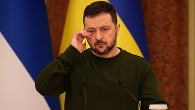 Ukraine's President Volodymyr Zelensky (AP) Ukraine's President Volodymyr Zelensky (AP)