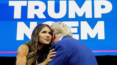 Responding to the excerpt of Kristi Noem's book, Mary Trump, a staunch critic of former US president, took to X, to declare that the Noem's actions will appeal the presumptive Republican nominee. (REUTERS)