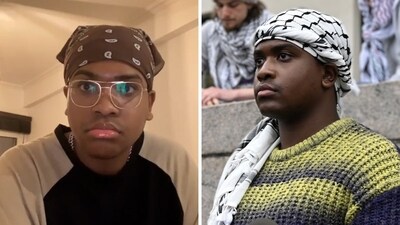 Claiming that Zionists are evil and comparing them to “Nazis”, Khymani James said: “Be glad, be grateful that I’m not just going out and murdering Zionists.” (X@iamBrianBJ) Claiming that Zionists are evil and comparing them to “Nazis”, Khymani James said: “Be glad, be grateful that I’m not just going out and murdering Zionists.” (X@iamBrianBJ)