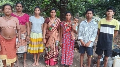 Vinod Koal's family in Goratpada