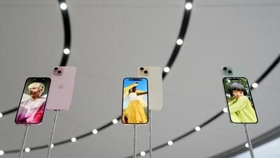 It is believed that the upcoming iPhone operating system iOS 18 will include several new features based on Apple’s in-house large language model (Reuters file)