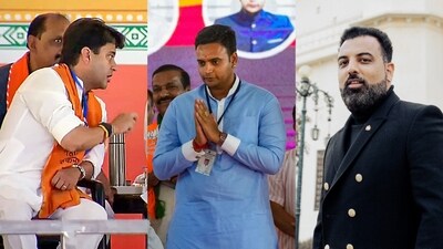 A new generation of former Royal family members is sweating it out in campaign trails in heritage towns of Rajasthan, Madhya Pradesh, and Karnataka. A new generation of former Royal family members is sweating it out in campaign trails in heritage towns of Rajasthan, Madhya Pradesh, and Karnataka.