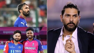 Yuvraj Singh has his say on Dinesh Karthik vs Rishabh Pant vs Sanju Samson Yuvraj Singh has his say on Dinesh Karthik vs Rishabh Pant vs Sanju Samson