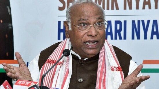 Congress President Mallikarjun Kharge (ANI)