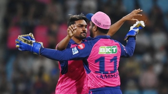 Sandeep Sharma was the pick of the bowlers and claimed two wickets for Rajasthan Royals. He claimed the crucial wickets of Marcus Stoinis and Nicholas Pooran.(ANI)