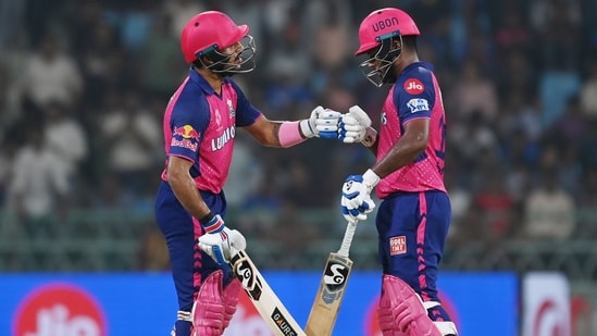 Sanju Samson (71*) and Dhruv Jurel (52*) shared unbeaten 121-run stand for the fourth wicket as Rajasthan Royals chased down the target with 1 over to spare.(ANI)