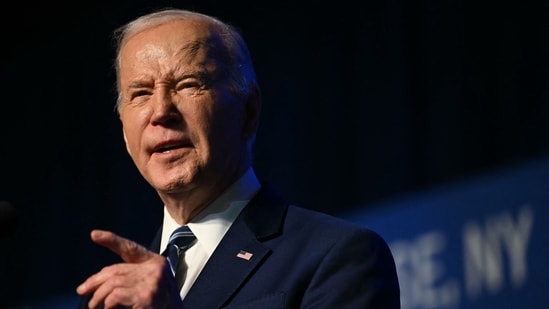 In a surprising interview with Howard Stern, Biden talked about several issues, including his law school, political career, and death of his first wife, Nelia, and their 13-month-old daughter, Naomi. (AFP)